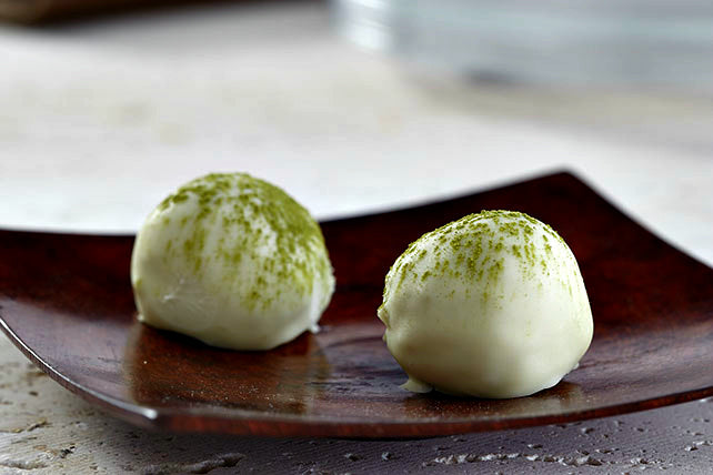 Matcha White Chocolate Truffles