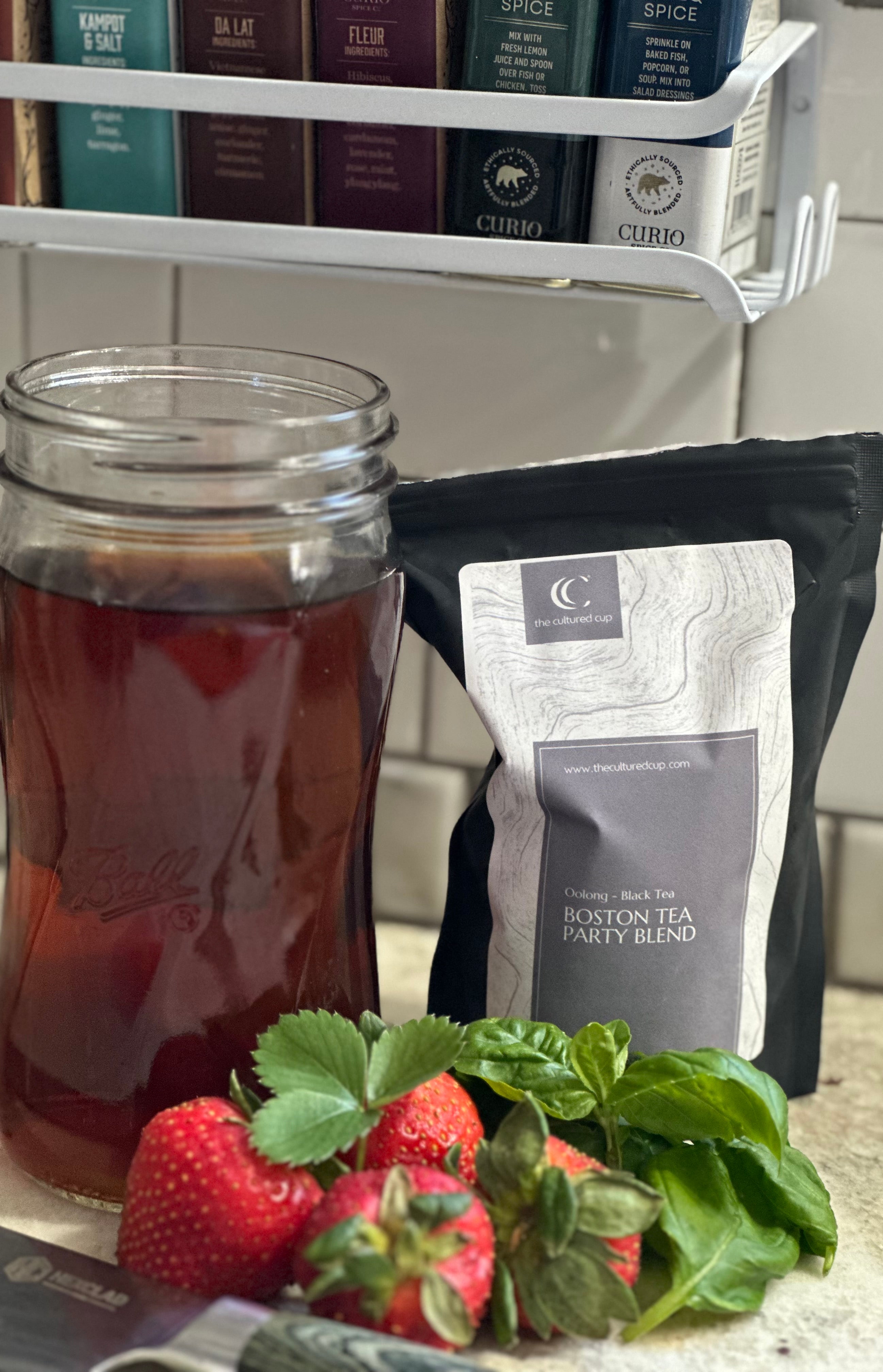 Boston Strawberry Basil