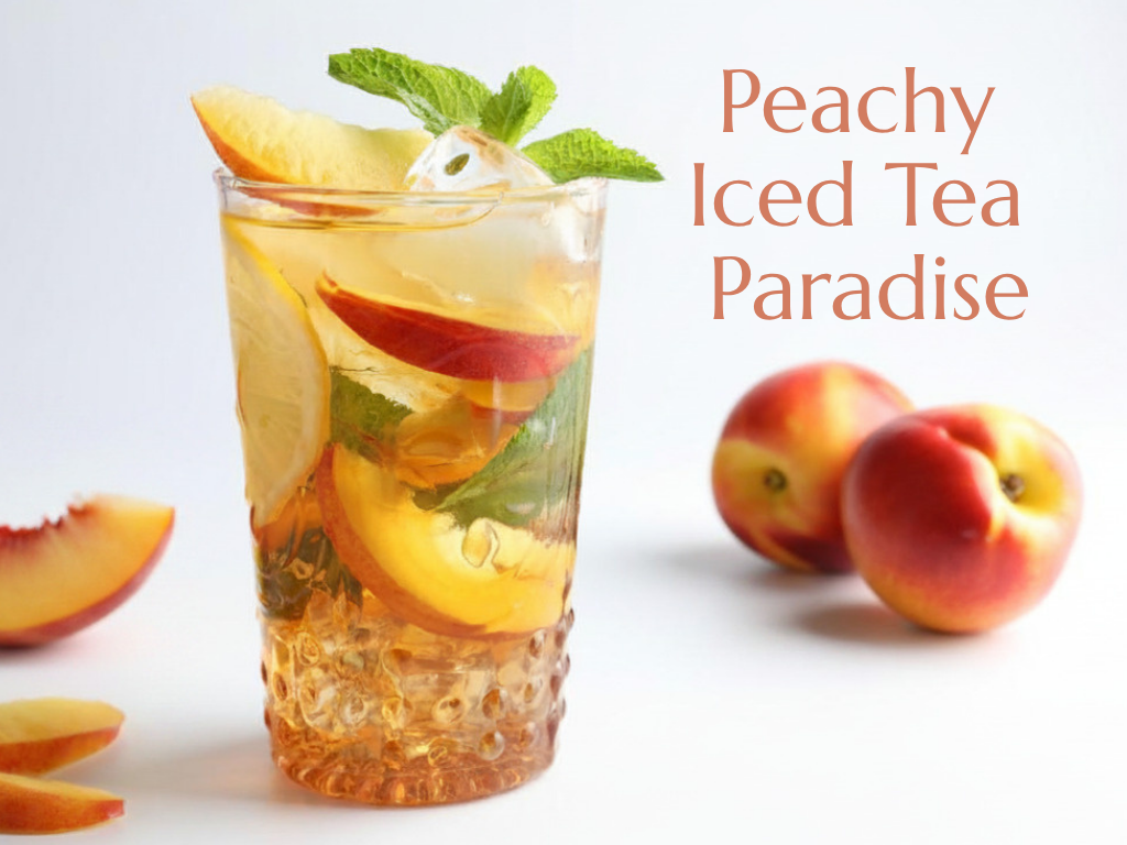 Peachy Iced Tea Paradise