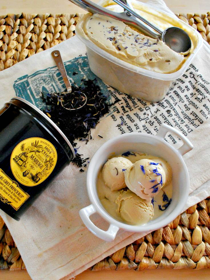 Earl Grey Provence Ice Cream