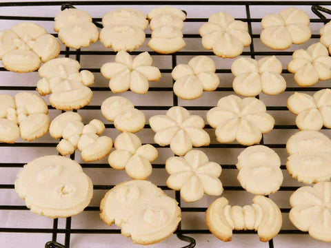 Italian Roast Coffee Spritz Cookies