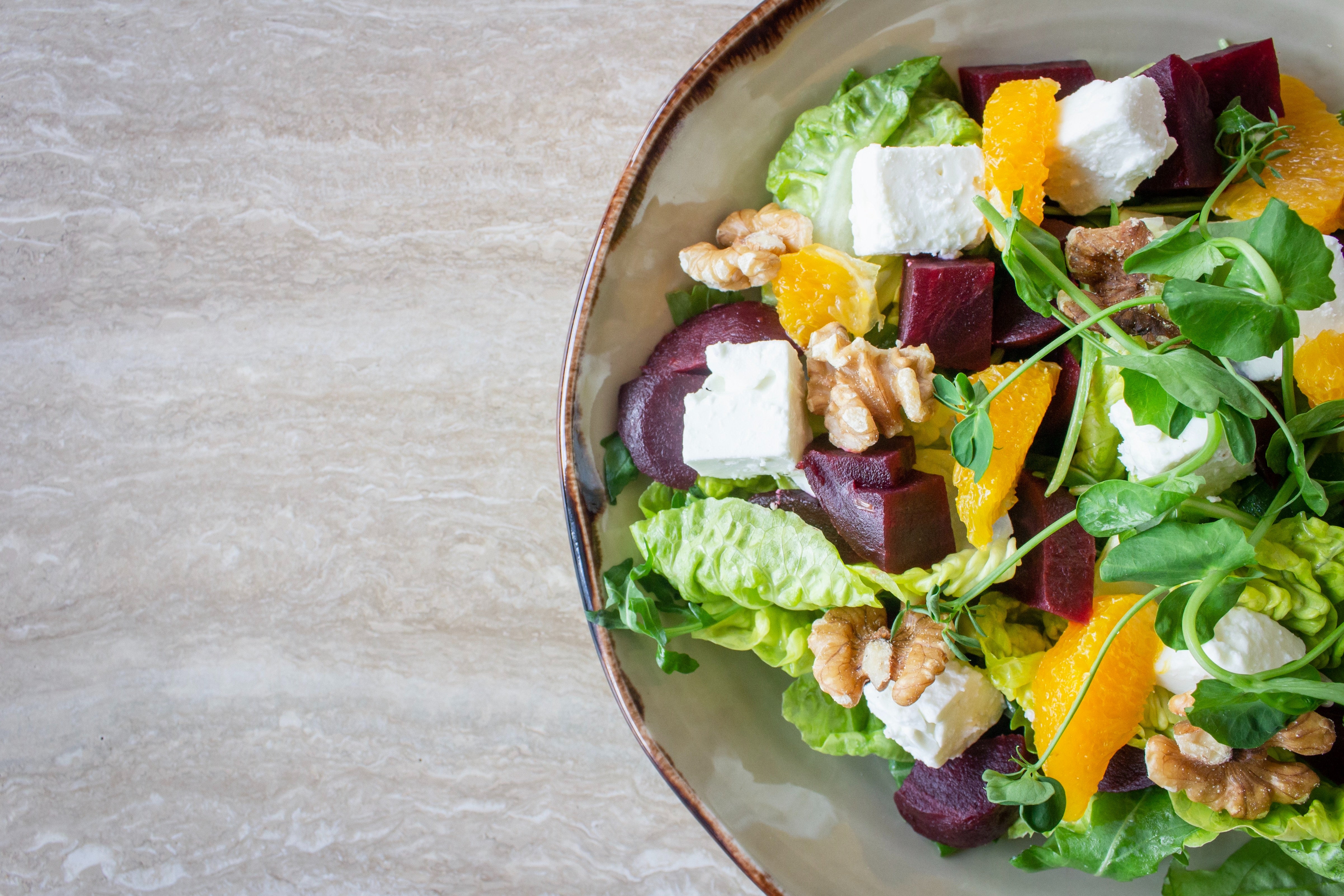 Mixed Greens with Matcha Salad Dressing