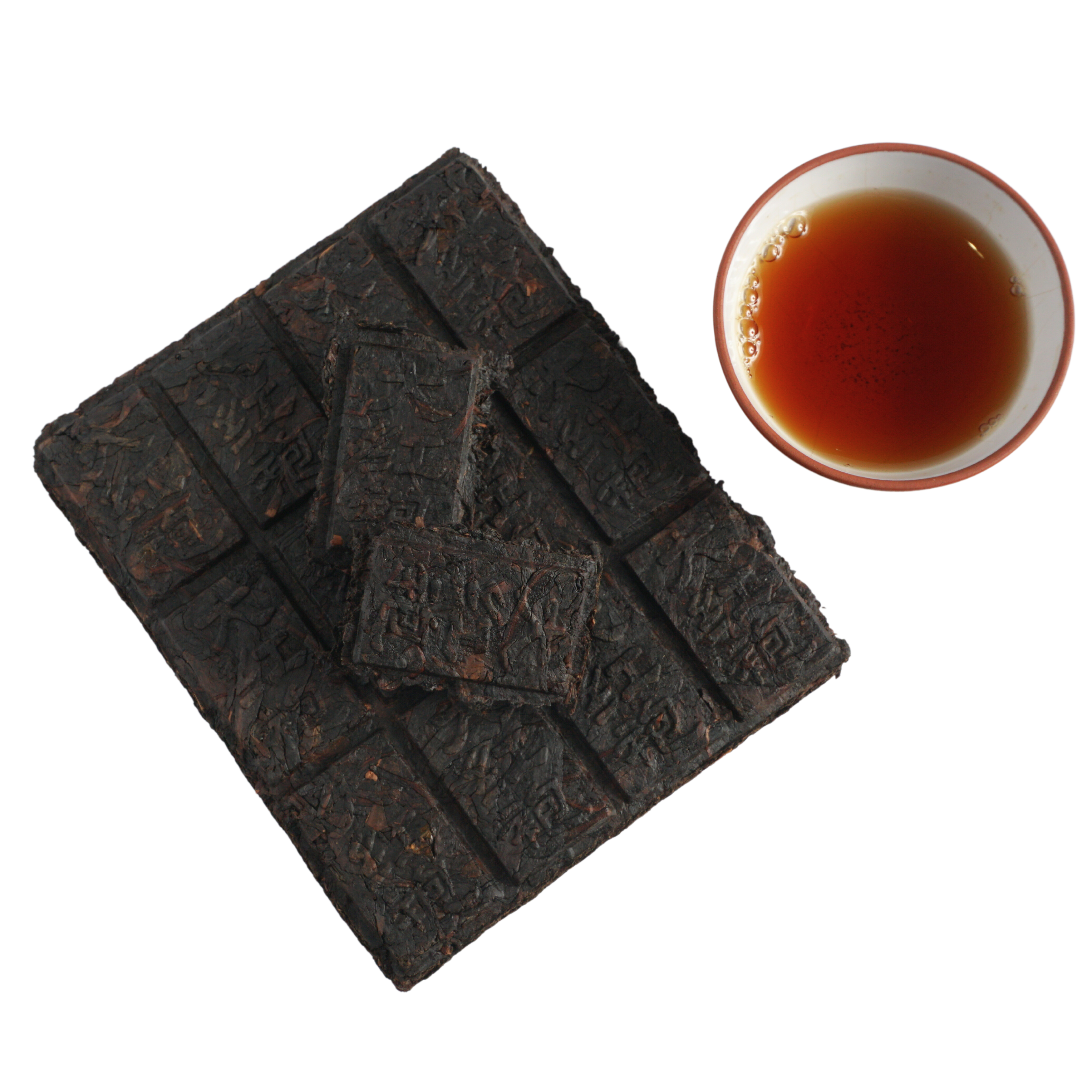 Aged Da Hong Pao Brick