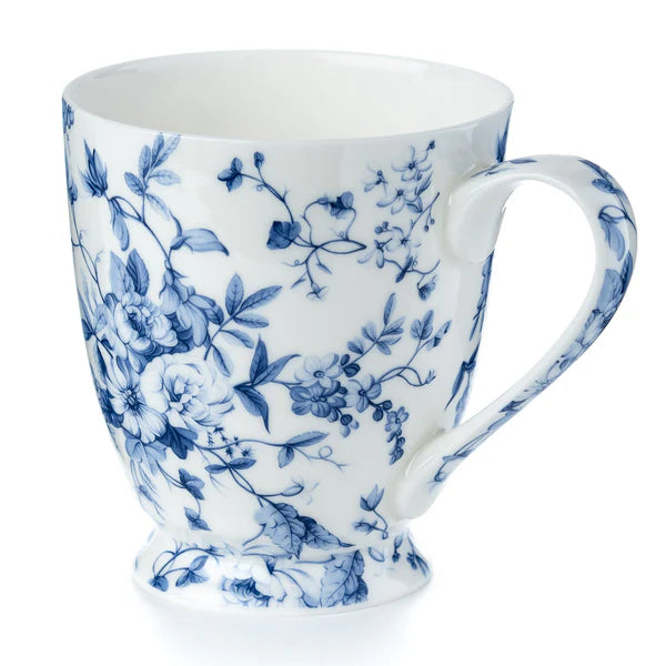 Always in Bloom Footed Mug-NEW!