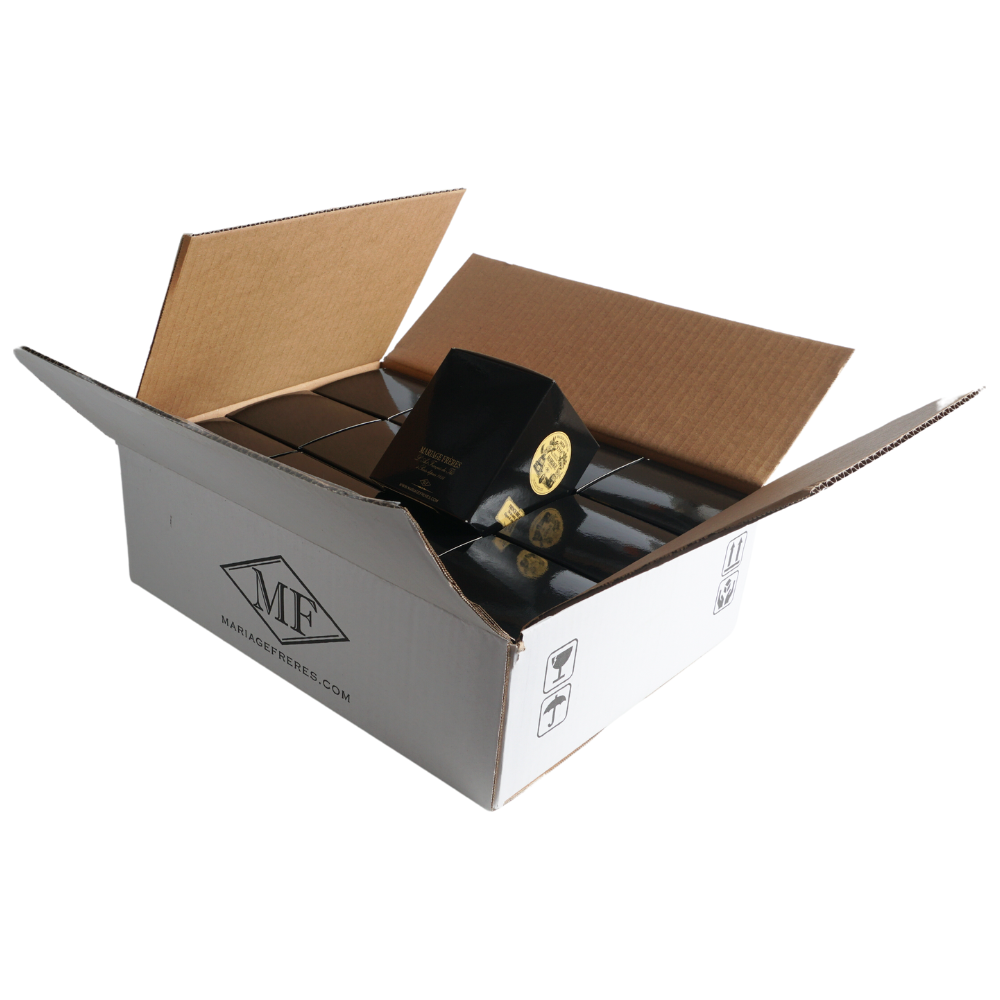 Case of Earl Grey French Blue Tin