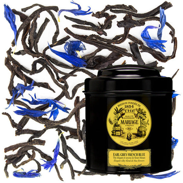 Case of Earl Grey French Blue Tin