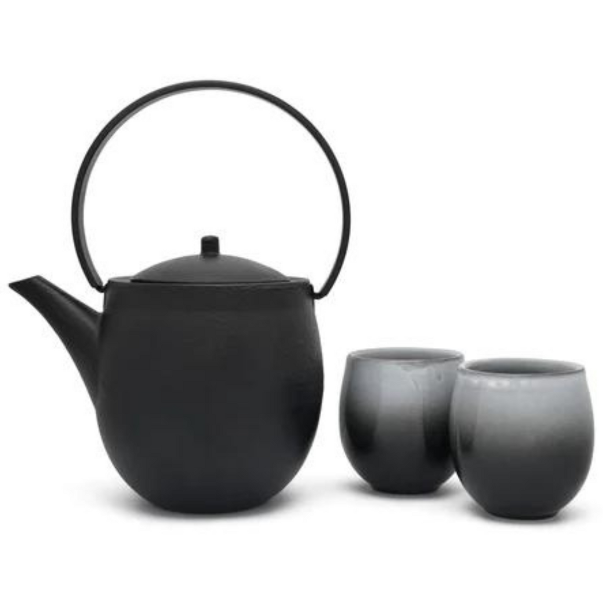 Tea for Two Cast Iron/Porcelain Set The Cultured Cup®
