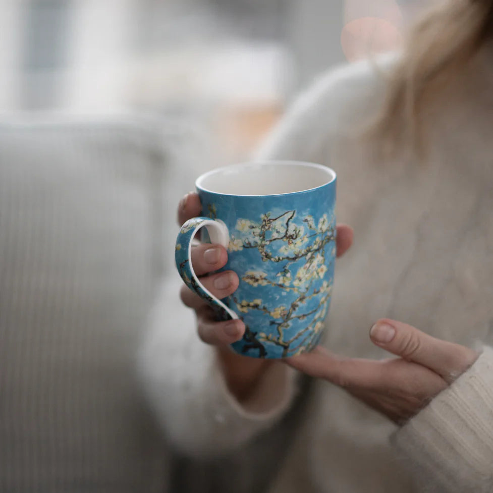 Van Gogh "Almond Blossom" Infuser, Mug & Lid