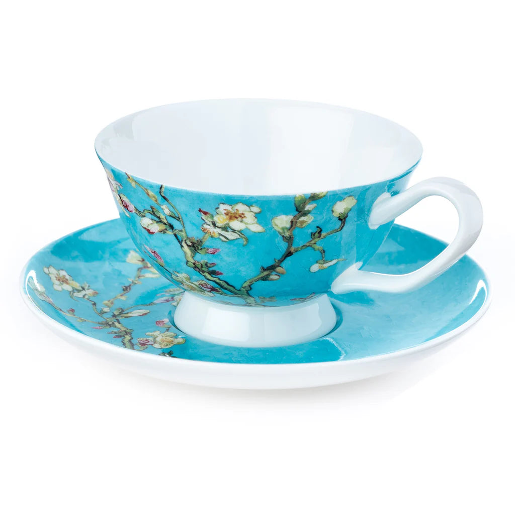 Van Gogh "Almond Blossom" Tea Cup & Saucer