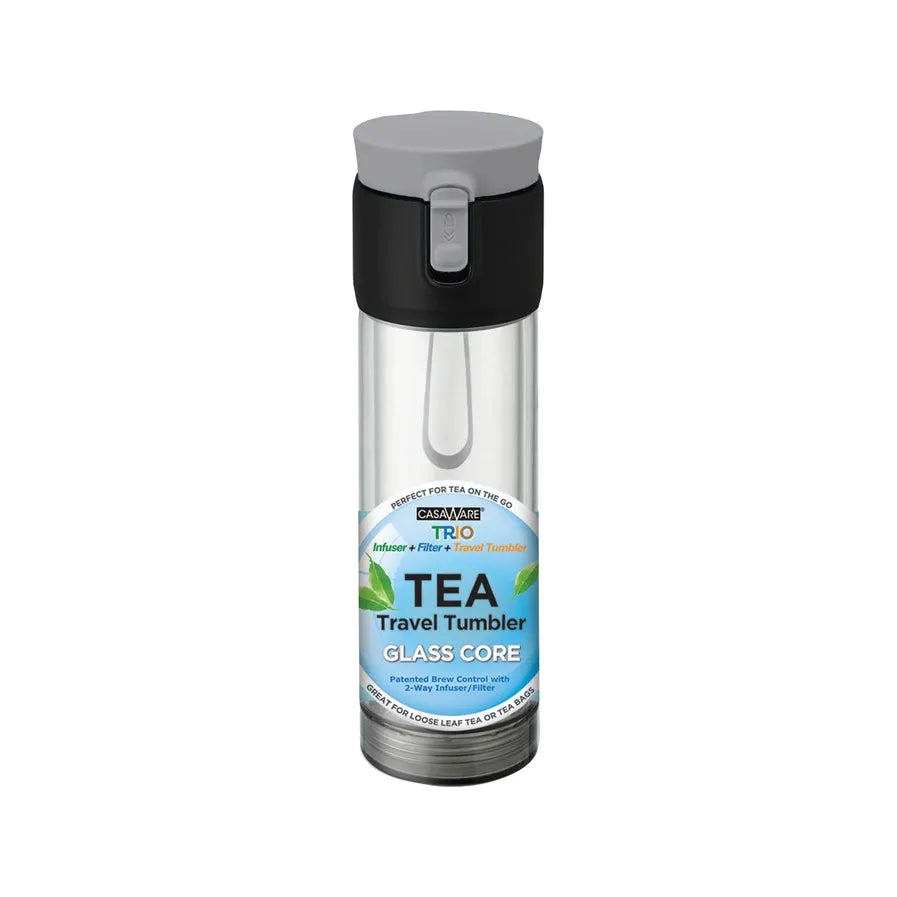 Glass Core Travel Tea Thermos, 12 oz – The Cultured Cup®