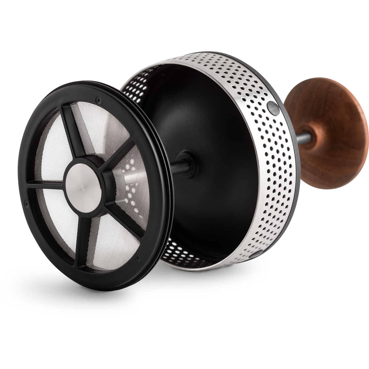 Insulated French Press, Black, 24 oz The Cultured Cup®