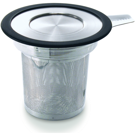 Tea Infuser, Fine Mesh Stainless with Lid - The Cultured Cup®

