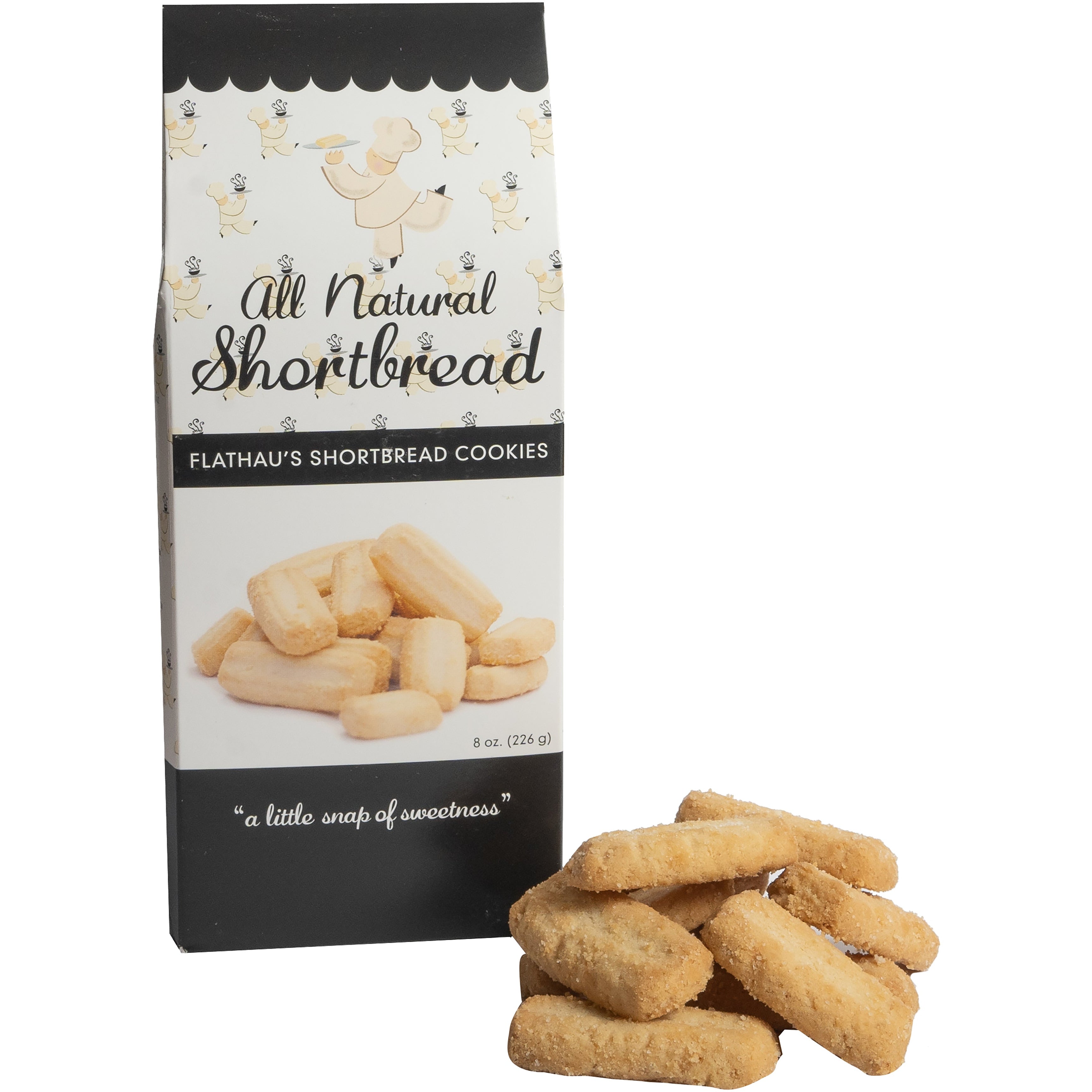 Shortbread Cookies in Box, 4 oz or 8 oz