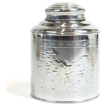Tea Tin, Stainless, 4–6 oz