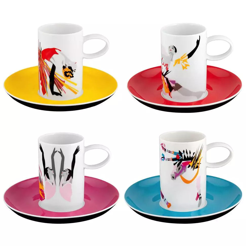 Tchaikovsky Ballets, 4 Espresso Cups