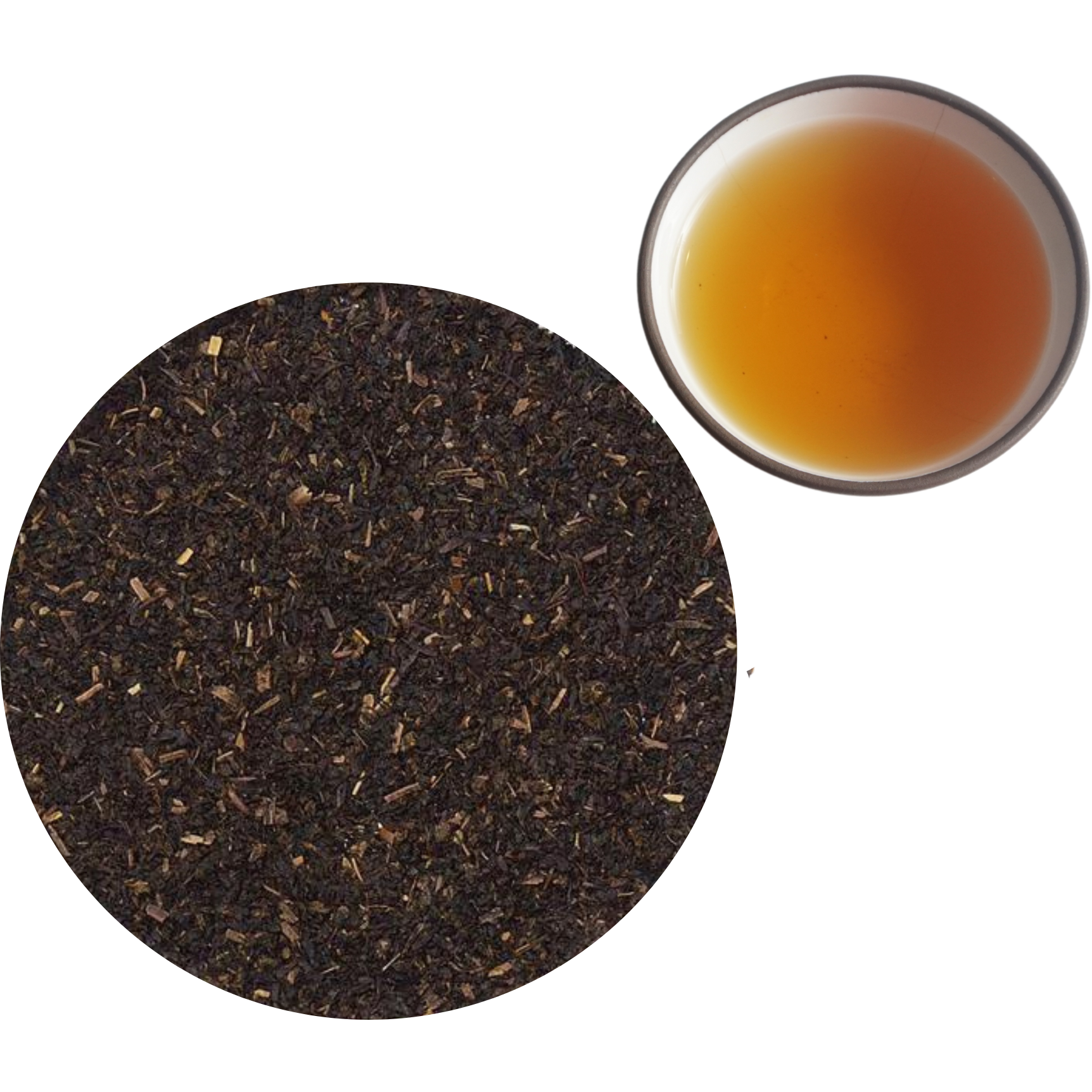 Té helado de crema de coco