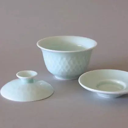 Gaiwan, Celadon Patterned