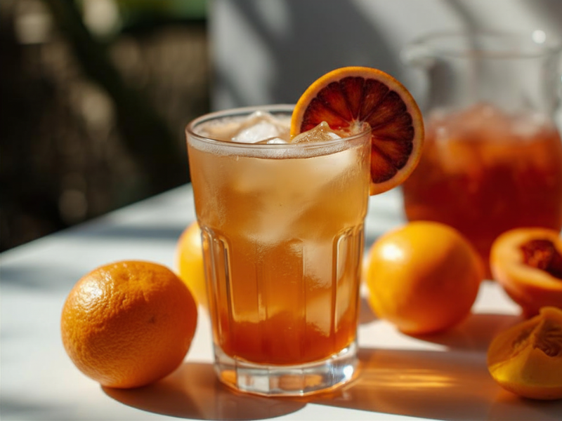 V's Refreshing Sweet Orange Peach Tea