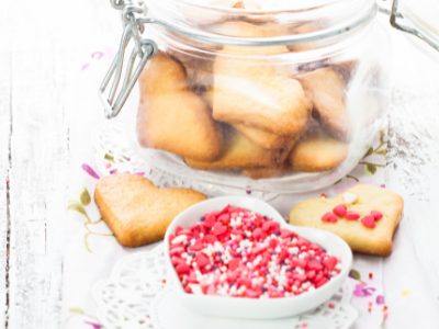 Heart to Heart Cookies with St. Valentine tea