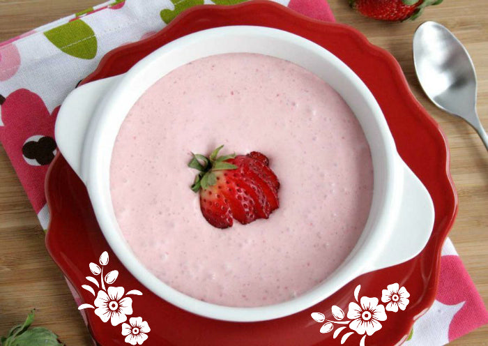 Chilled Strawberry Soup
