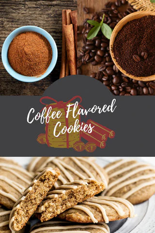 Cinnamon Bun Coffee Flavored Cookies