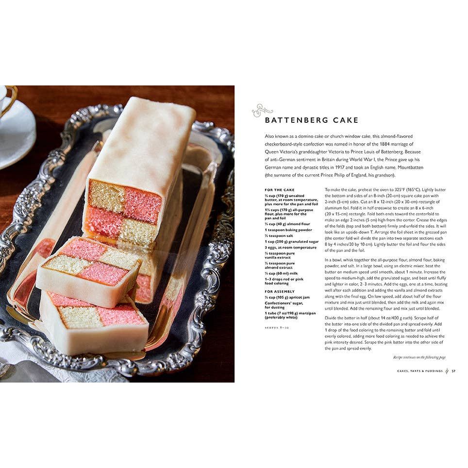 The Official Downton Abbey Afternoon Tea Cookbook Gift Set (Book + Tea Towel)