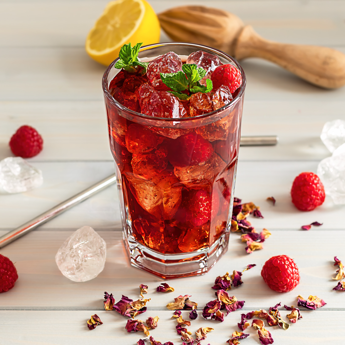 Frosty Berry Hibiscus