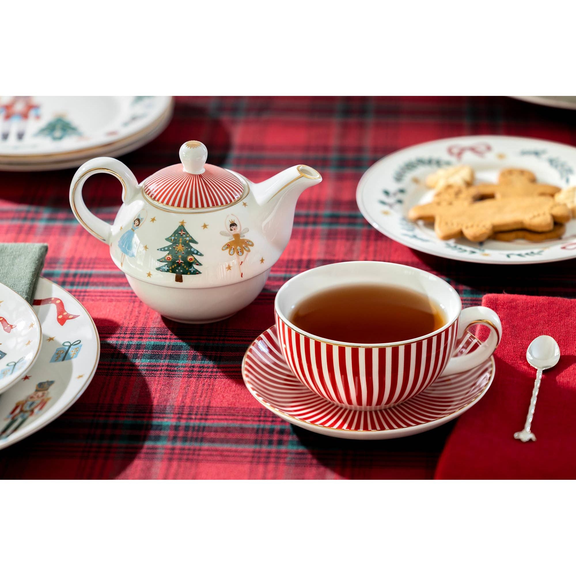Nutcracker Wonderland Tea Set For One