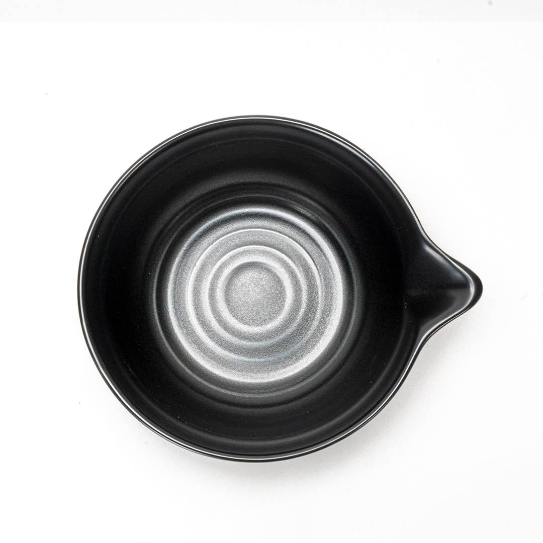 Matcha Bowl With Spout, Matte Glaze