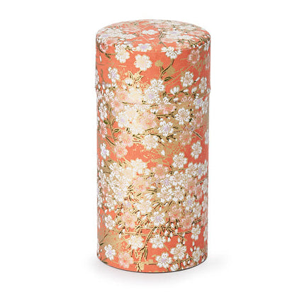 Lata de té, flores primaverales, 2 a 6 oz