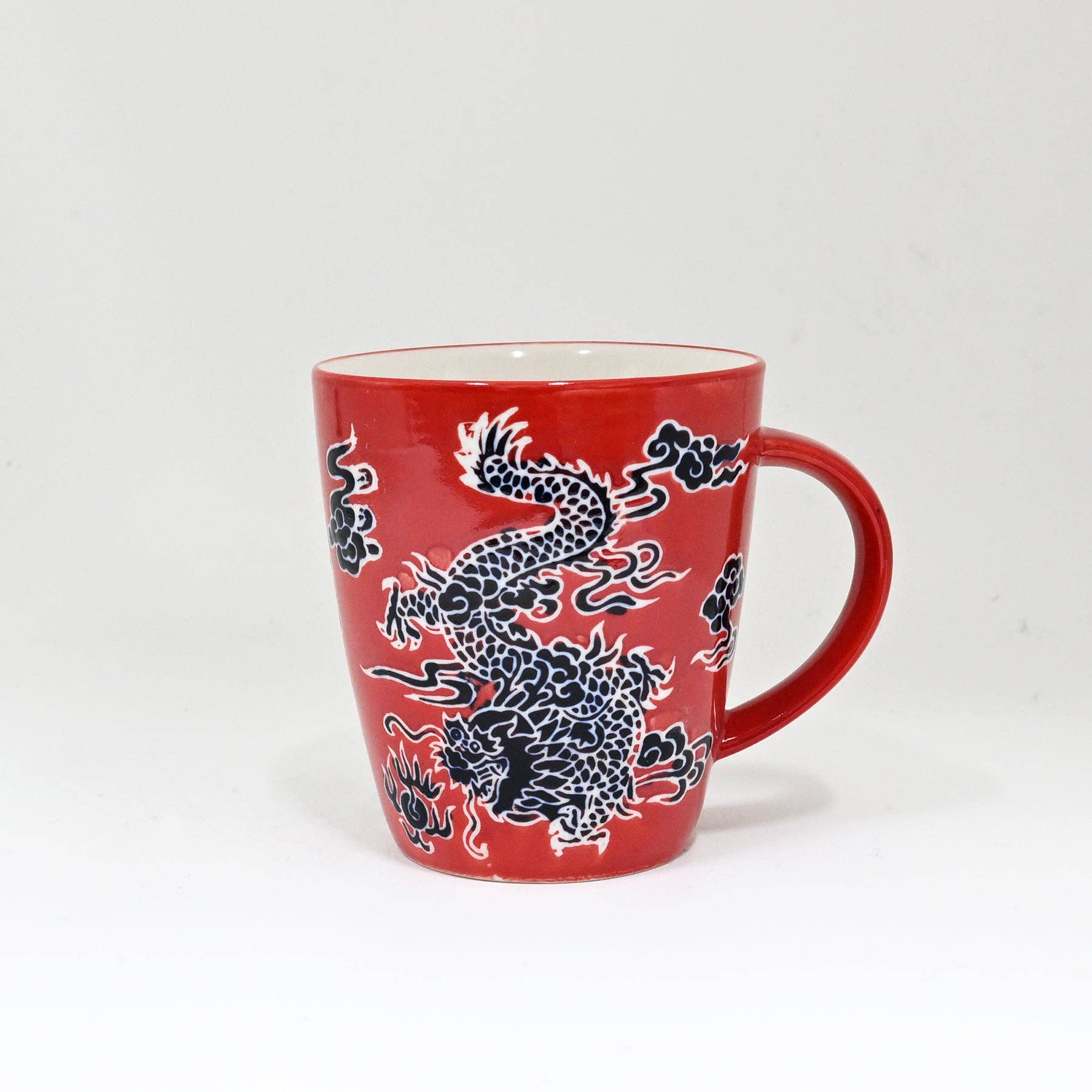 Red Dragon Porcelain Mug 12oz