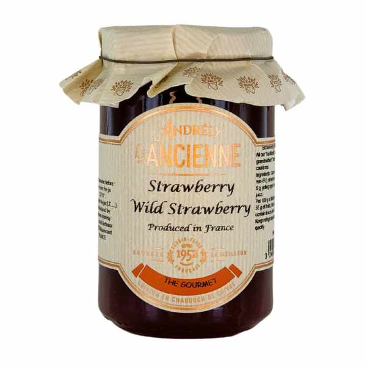 Andresy gourmet jam wild strawberry flavored