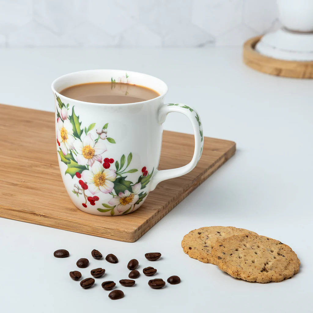 Taza Java Colección Jardín "Amapolas"