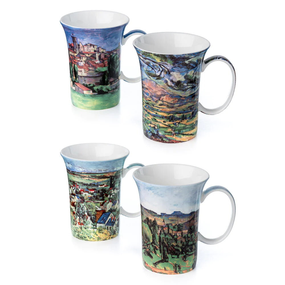 Cézanne Lot de 4 Mugs
