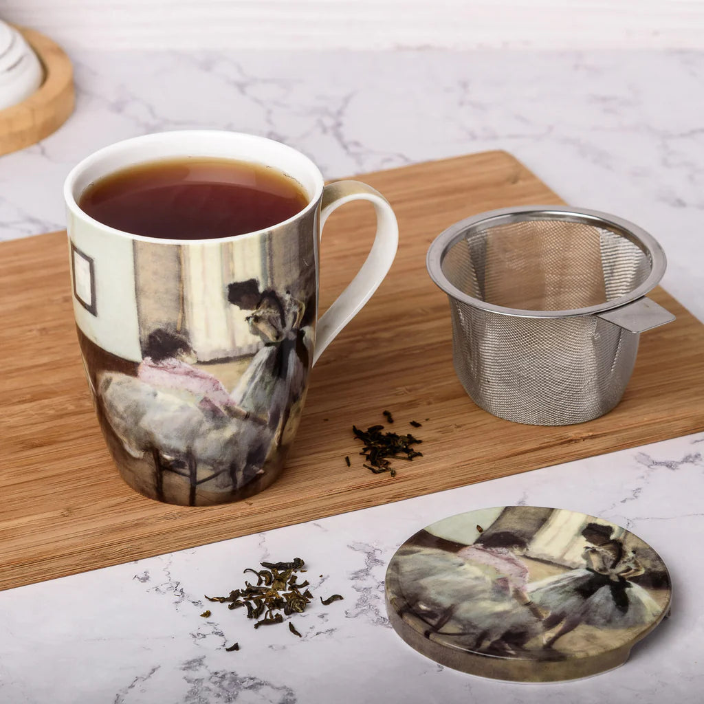 Degas "The Dance Lesson" Infuser, Mug & Lid