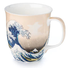Gran ola de Hokusai Taza