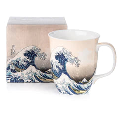 Gran ola de Hokusai Taza