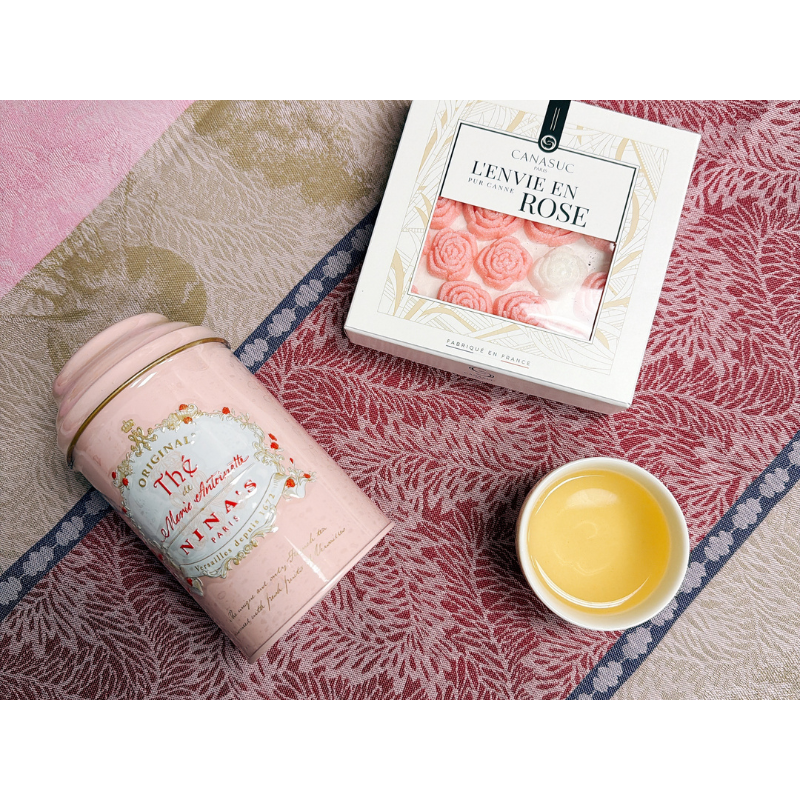 Marie Antoinette Rose Tea Tin