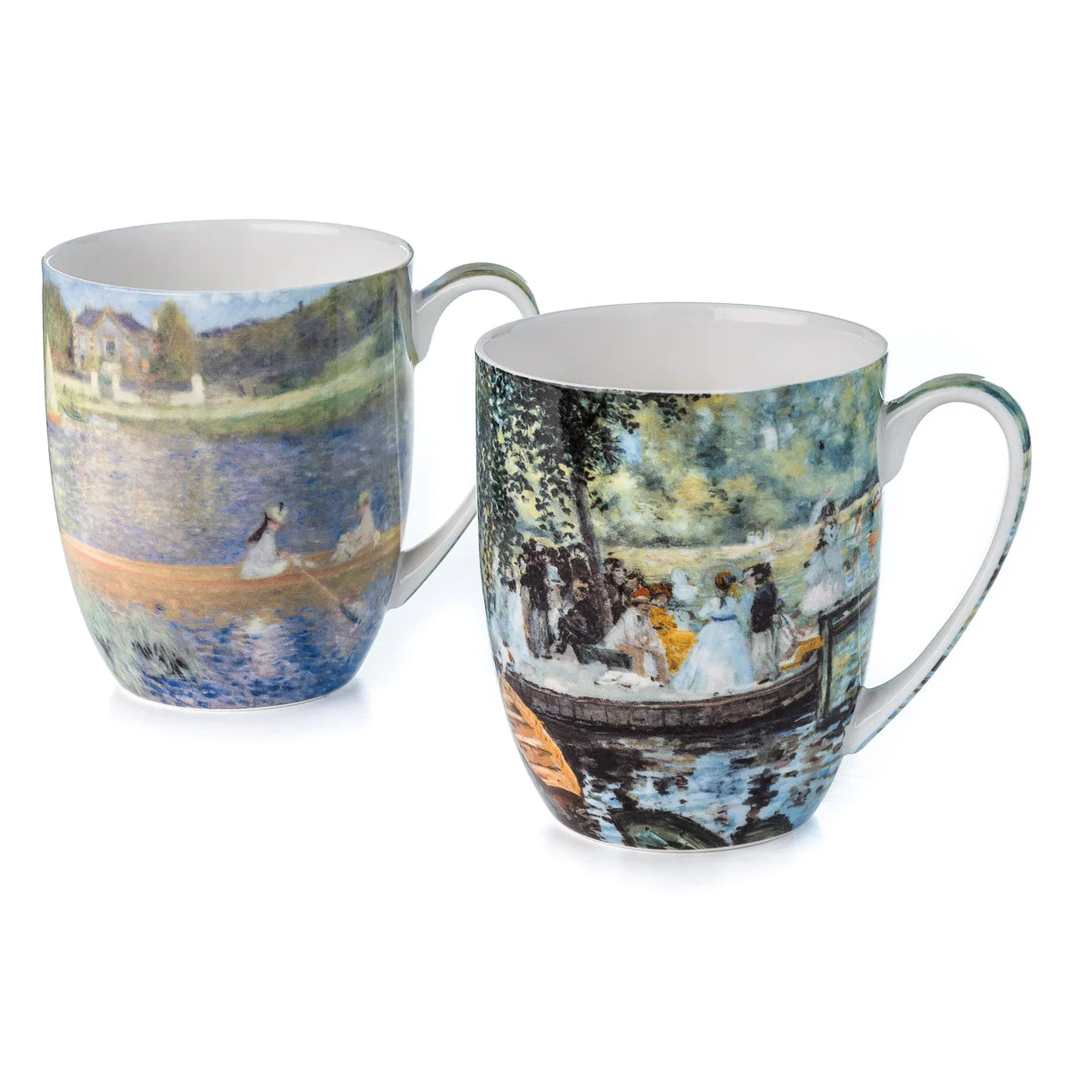 Renoir Boating Mug Pair