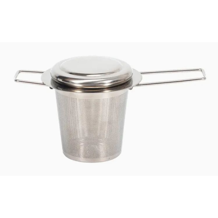 Stainless Tea Infuser Basket Collapsible Handles