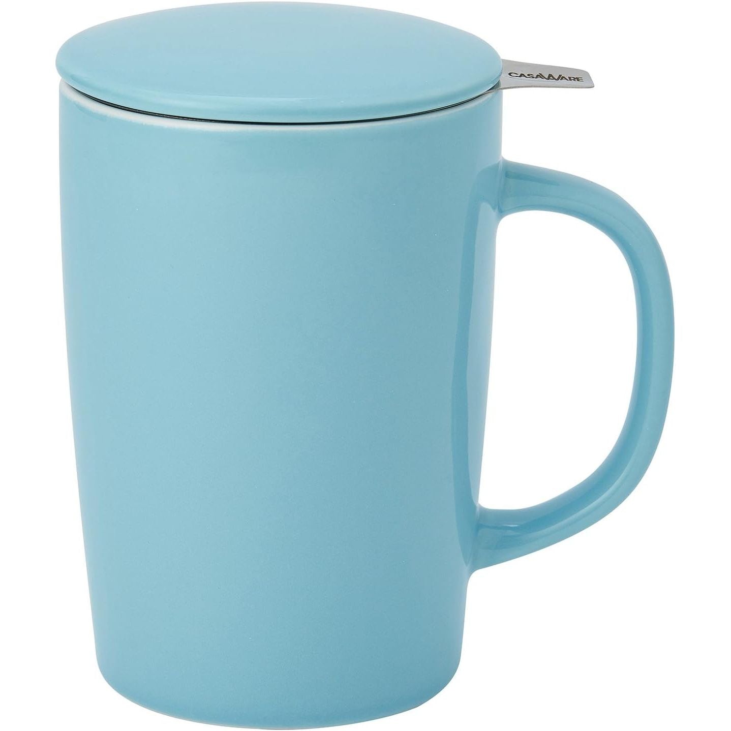 Mug + Infuser, Spring Pink or Blue, 16 oz