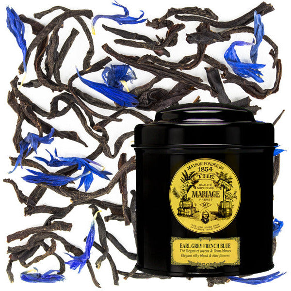 Case of Earl Grey French Blue Tin