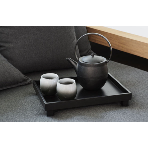 Tea for Two Cast Iron/Porcelain Set