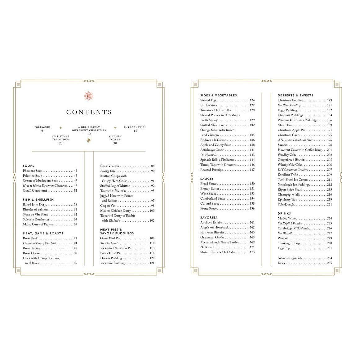 The Official Downton Abbey Christmas Cookbook