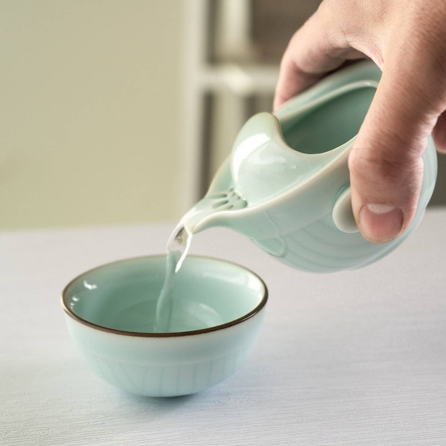 Koi Fish Gaiwan Set with Cup, 6 oz