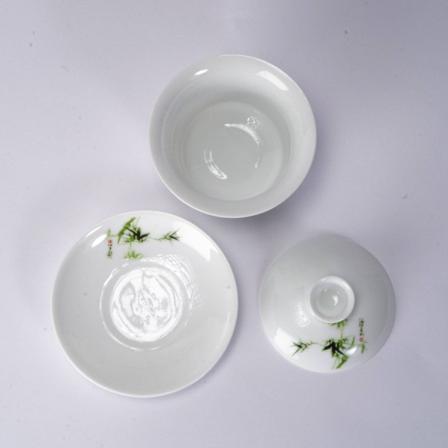 Gaiwan with Bamboo Design, 6.7 oz