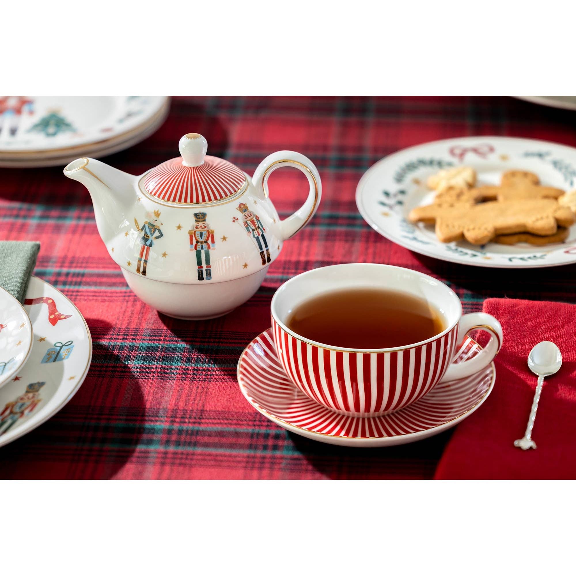 Nutcracker Wonderland Tea Set For One