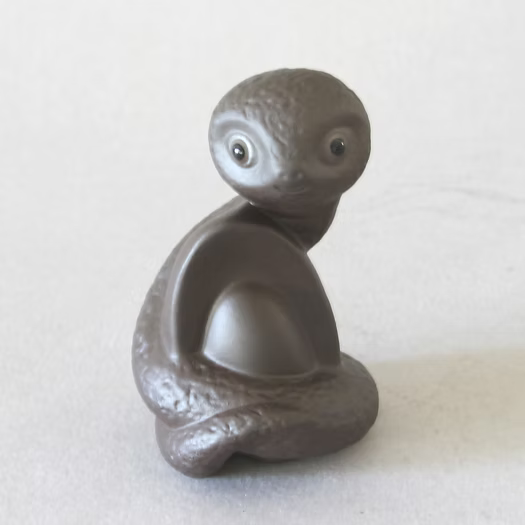 Tea Pet, Clay Snake & Ingot Design