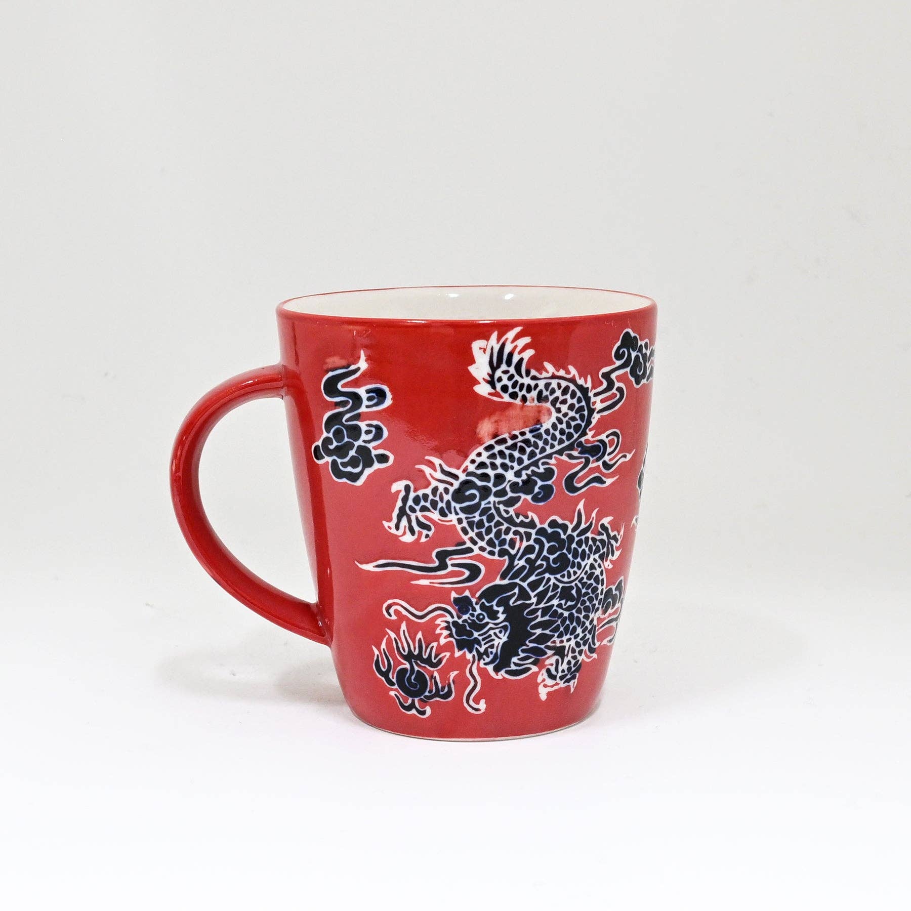 Red Dragon Porcelain Mug 12oz