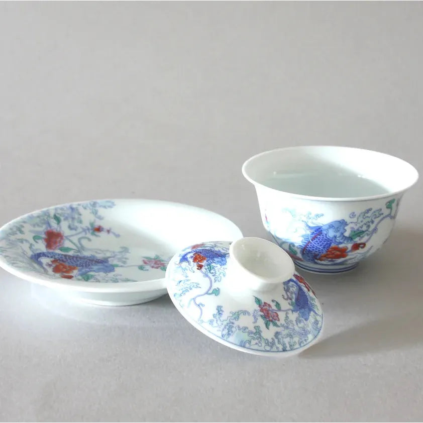 Gaiwan + 2 Tazas, Diseño Grulla